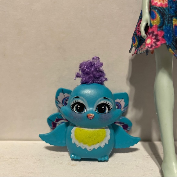 Enchantimals Doll 7" ~❤️~ Patter Peacock and Pet Flap 01 - Picture 3 of 7